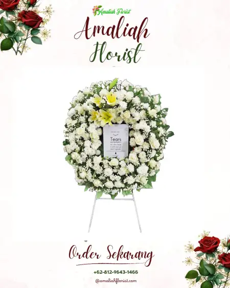 Krans Bunga Duka Mulya Jaya